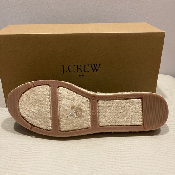 J.Crew Striped Canvas Slip-On Espadrille - Picture 4 of 6